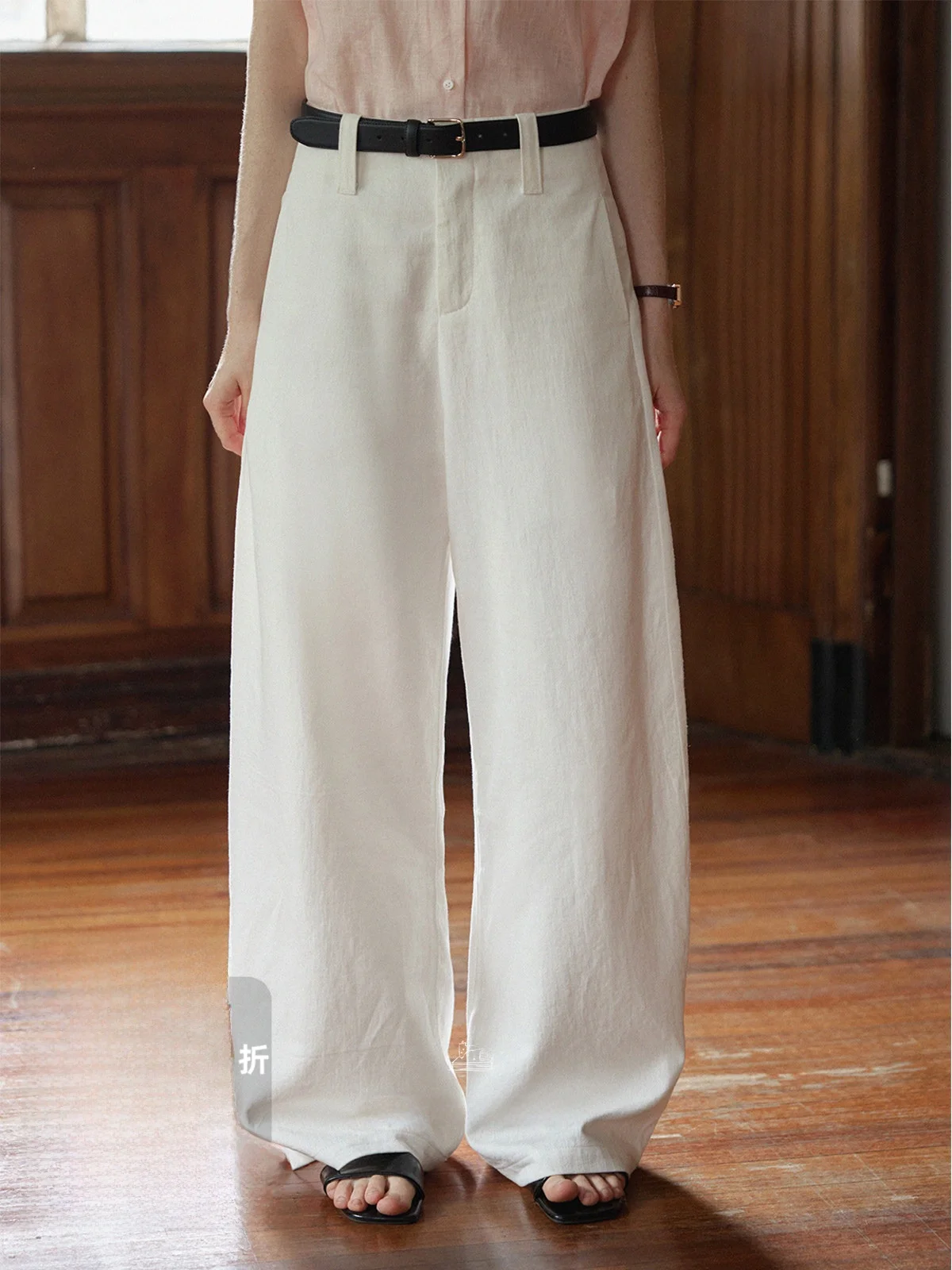 

Женские джинсы с высокой талией из шелка, льна, хлопка и денима, повседневные, с застежкой-молнией, прямые, летние