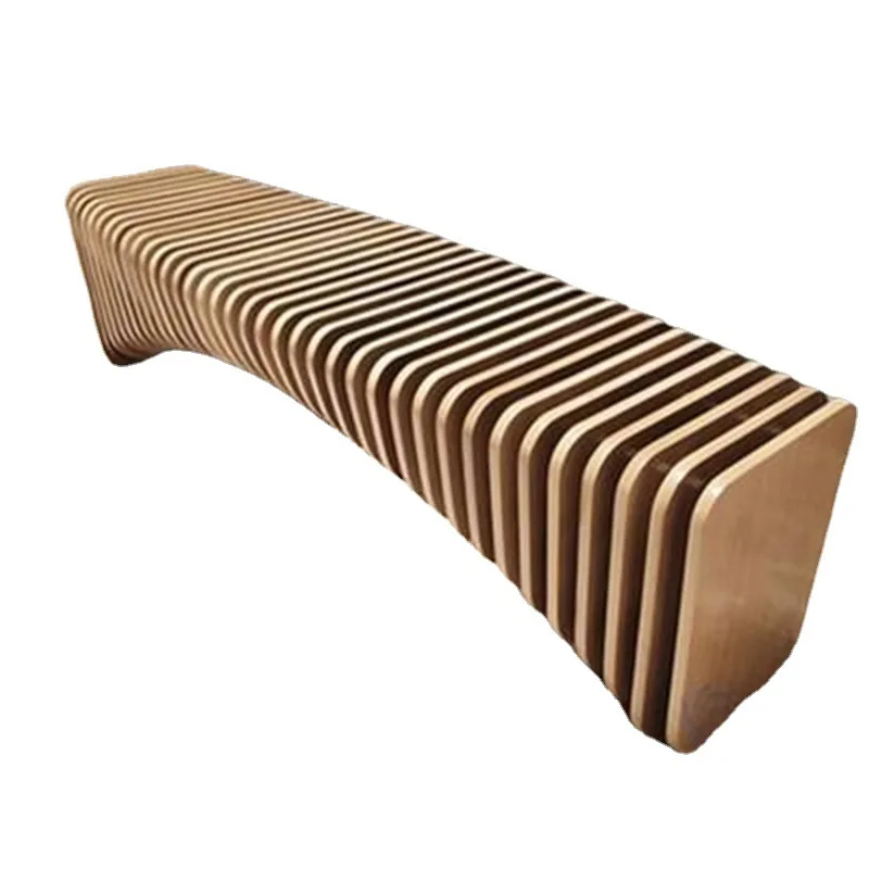 

Solid wood sliced seat, commercial beauty Chen seat, fiberglass