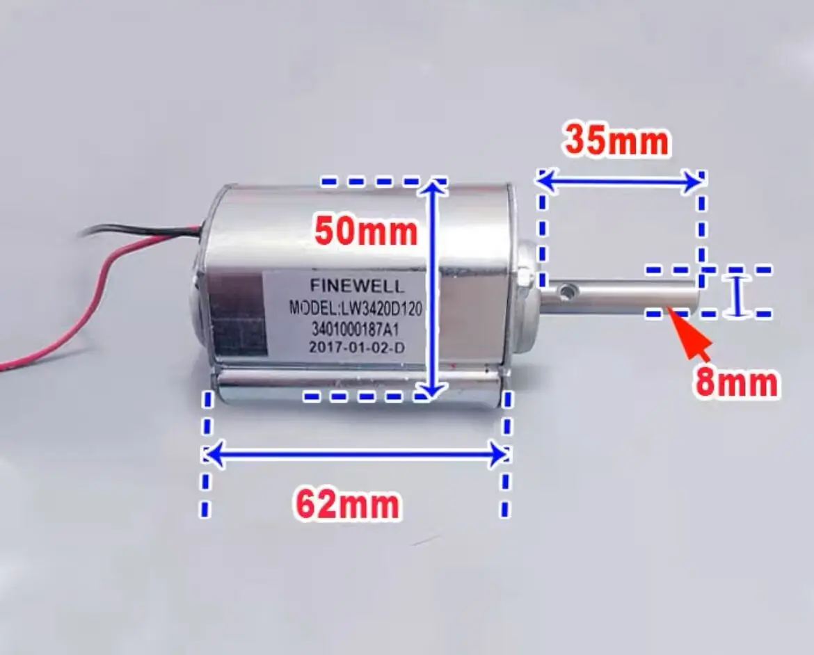 2500RPM 120V/220V 55W DC Motor DC  Generator Household Small Hand Wind Turbine High Power Motor Generator