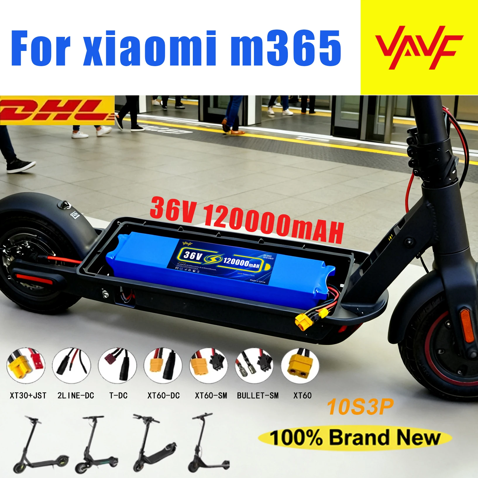 

Новый 2025 10S3P 36 В 120000 мАч аккумулятор для электрического скутера 18650 литиевый M365 электрический скутер 36 В аккумулятор для скутера