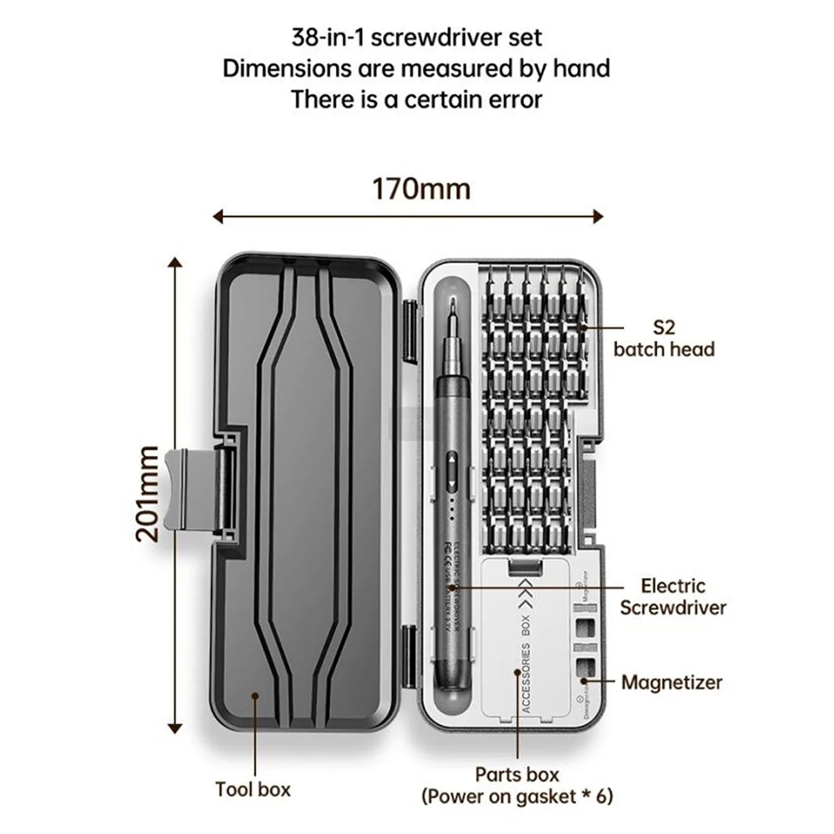 

Electric Screwdriver Set Precision Power Tool Kit Rechargeab Hot sale tools for PS5 A