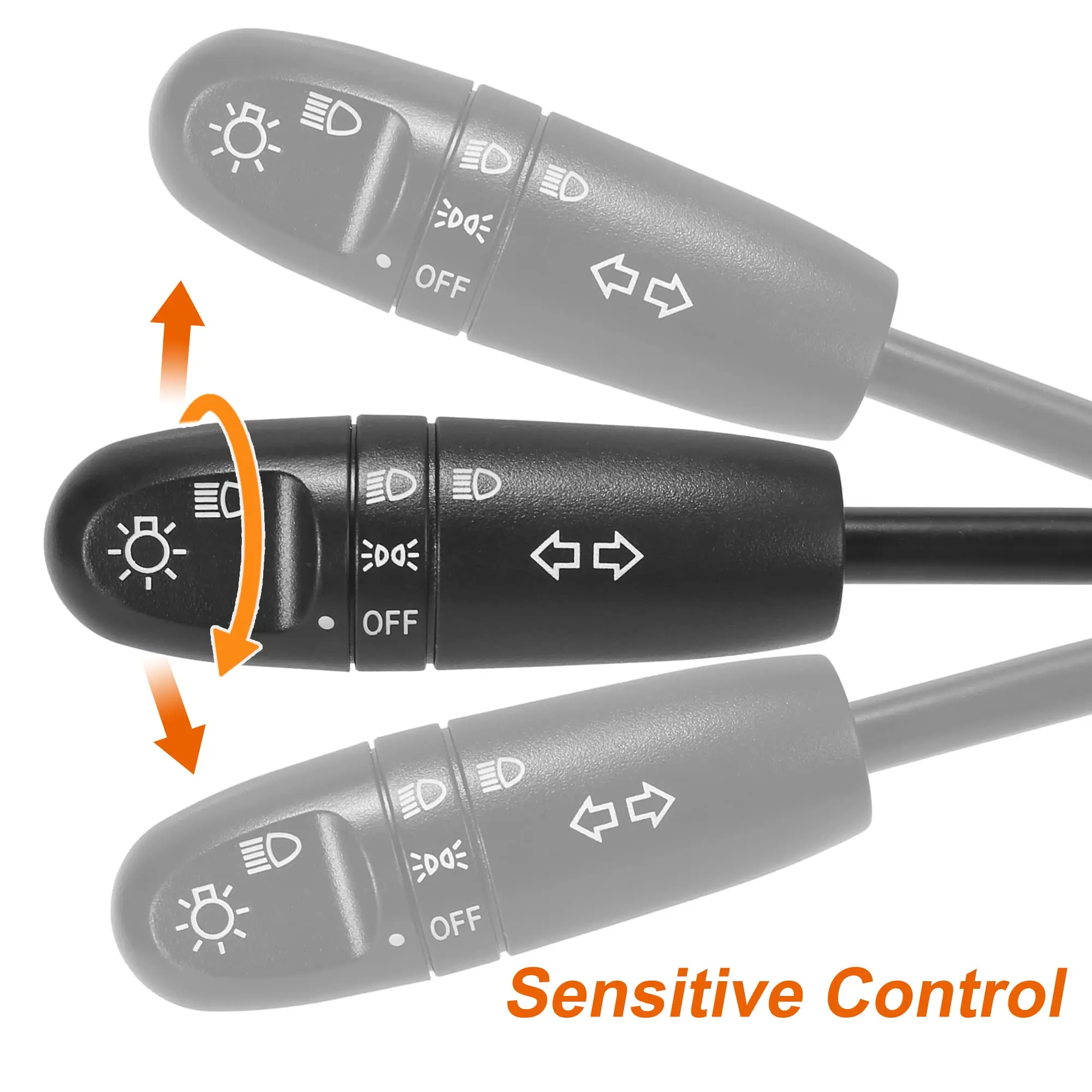 Interruptor de sinal de mudança 42483497 96540683   Sistema de iluminação sinal farol dimmer multifuncional combinação interruptor alavanca para chevrolet