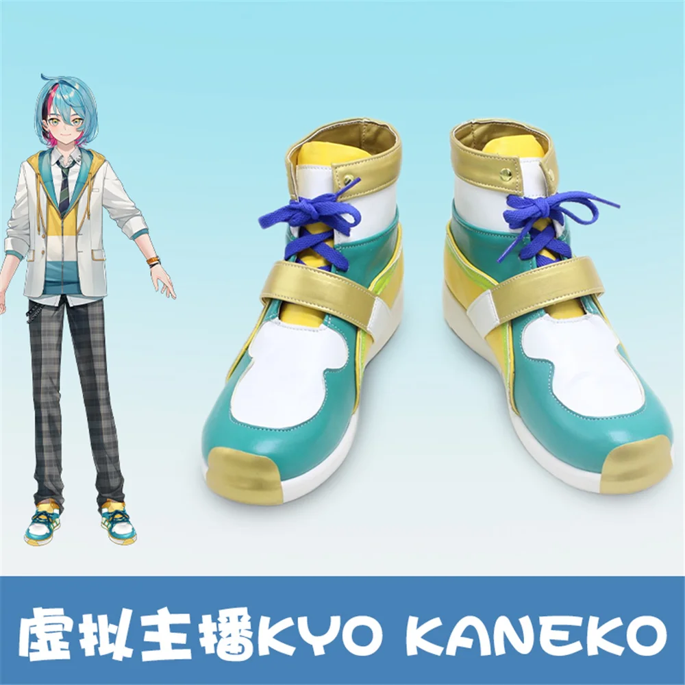 Virtual YouTuber vtuber hololive KYO KANEKO Kyo Kaneko Cosplay Shoes Boots Game Anime Halloween Christmas RainbowCos0 W2958