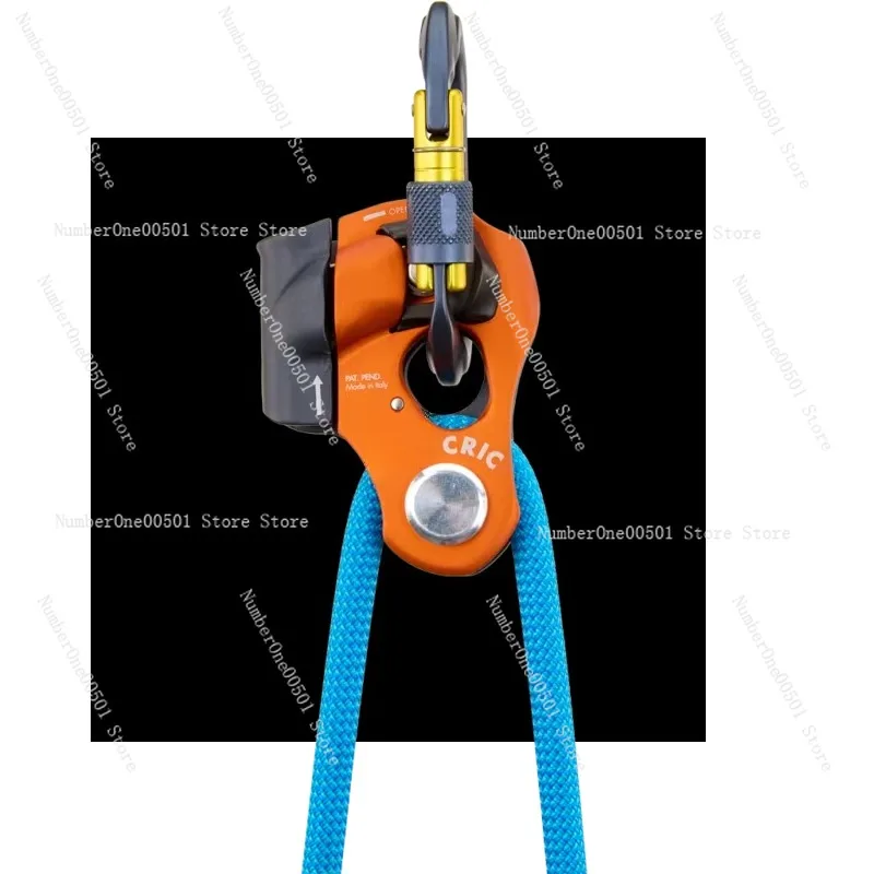 680 CT Climbing Technology  Handless Hand Lifter Rescue Rope Grabber One-way Pulley