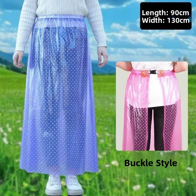 Waterproof Apron Full Coverage Leg Protection  Vehicle Girdle Raincoat Wear Resistant Cold Proof Half Skirt for Tea P...