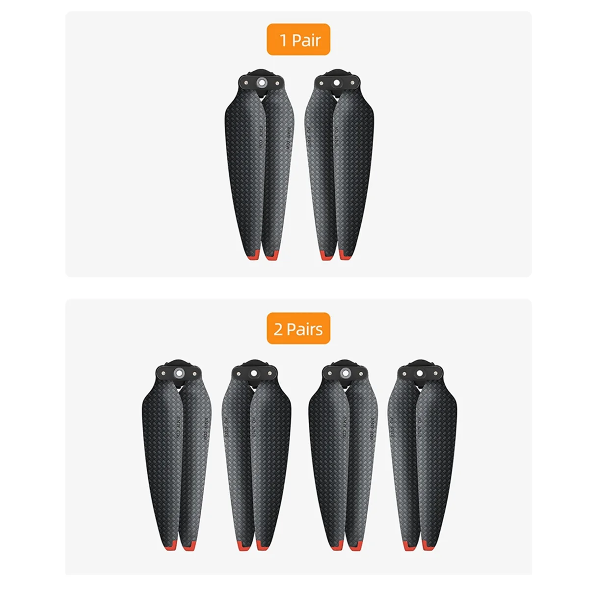 For AIR 3 Carbon Fiber Propeller 8747F Propeller Blade Quick Release High Strength Portable Drone Wing Accessories,4PCS_A02I