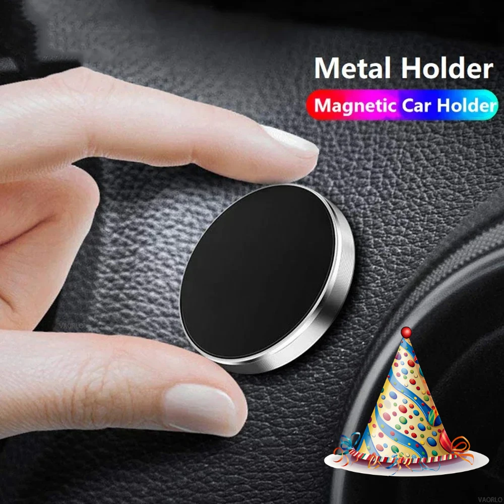 

Автомобильный магнитный держатель для телефона 360° ° Подставка Магнитное автомобильное крепление для сотового мобильного телефона Настенная тумбочка GPS для iPhone Android Универсальная