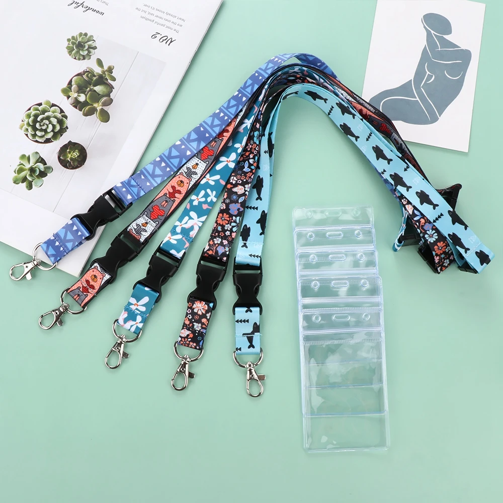 

Cute Fashion USB Badge Lanyard Neck Strap Mobile Phone Lanyard Mobile Phone Straps Keys Gym Holder