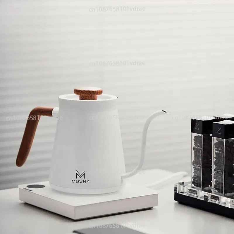 Smart Hand-Drip Coffee Temperature-Controlled Kettle, Narrow-Spouted Kettle, Stainless Steel Electric Kettle, Tea Kettle