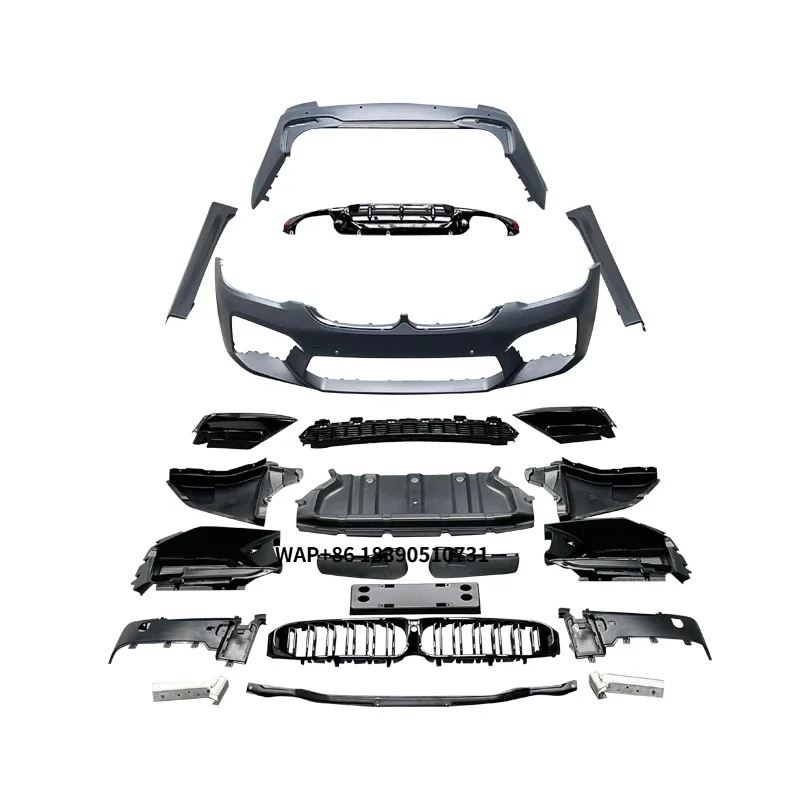 

For G30 M5 Body Kit for G30 Upgrade to M5 Style Include Car Bumper Side Skirt With Grill 2021-2023