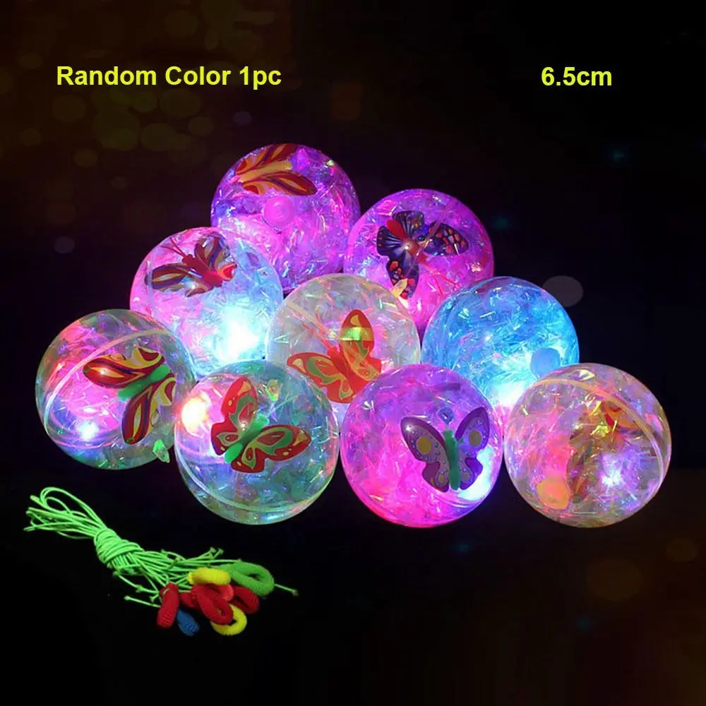 Nieuwe Kleurrijke Flash Jumping Ball Multistyles Interactieve Gloeiende Bouncy Ball Gift Kinderen Lichtgevend Speelgoed