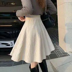 Women Mini Skirts Korean Stylish Abdomen Trendy Slim Leisure All-match Simple Fit Streetwear Warm Soft Solid Elegant Hot Girls