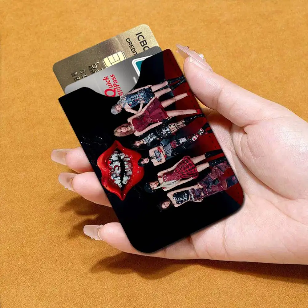 Popular Kpop Group B-Baby M-Monster Leather Mini Wallet for Men, Thin Pocket Credit Card Separate ID & Bus Card - view 4