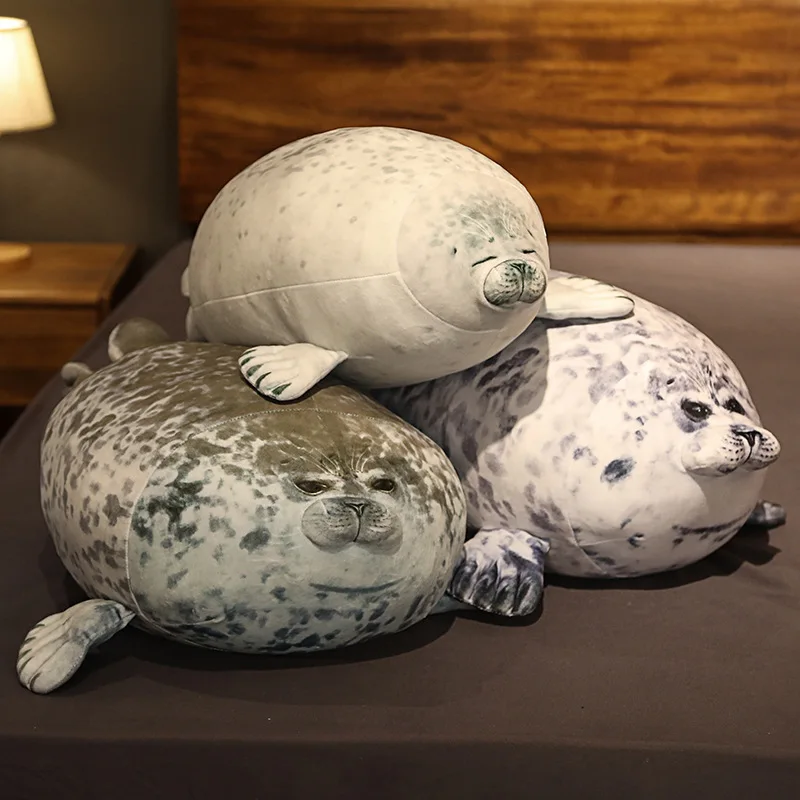 20cm Seal Plush Toys Pillow Kawaii Sea Lion Plush Doll Cartoon Cute Stuffed Doll Home Decor Birthday Christmas Gift For Girls