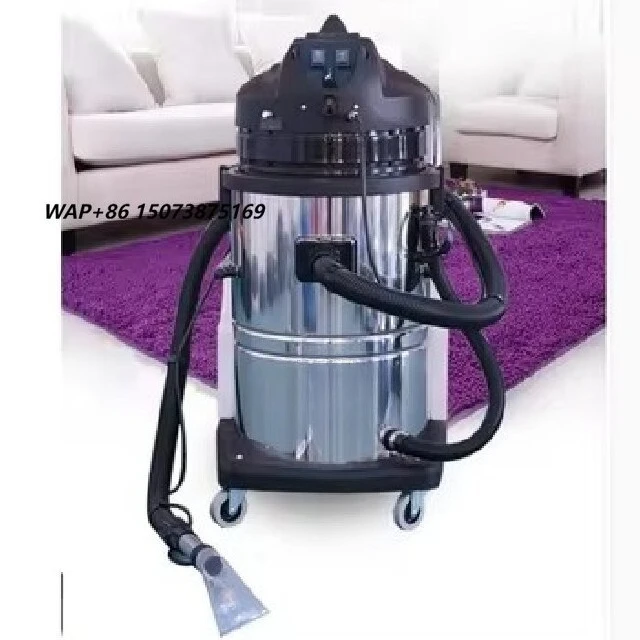 LC602SF 2000W 60L Industrial Wet and Dry Vacuum Cleaner with After-water Sucker for Carpet Sofa Crevice Car Vaccum Cleaner
