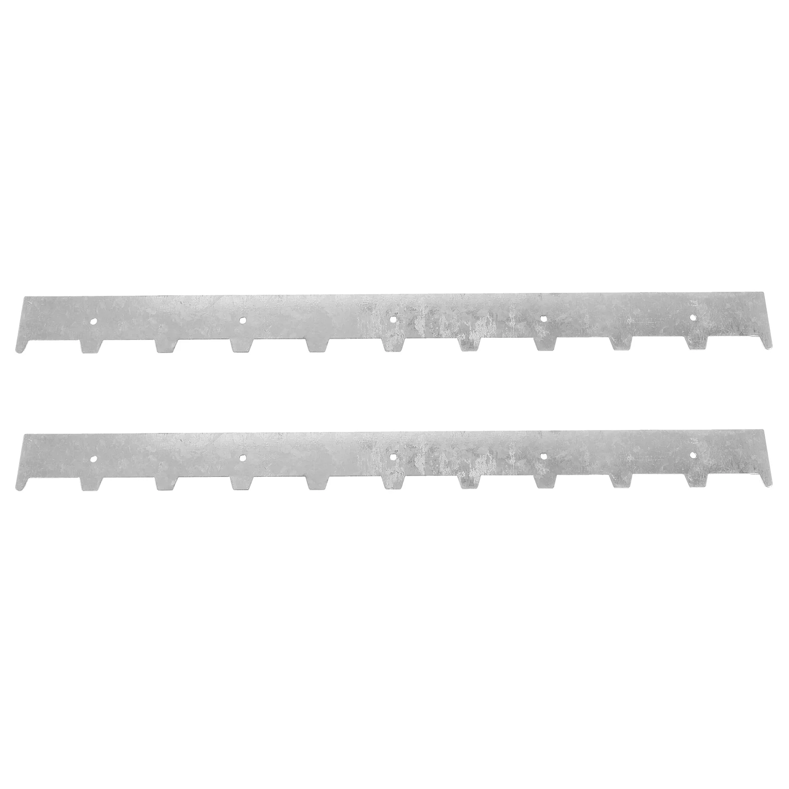 2 Pcs Beekeeping Tools Nest Frame Card Strip Honeycomb Galvanized Iron Hive Spacers