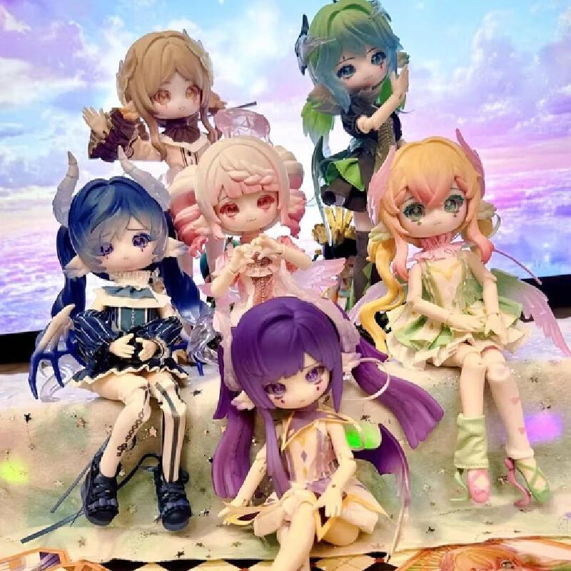 منتج جديد في المخزون صندوق الكنز Luluya سلسلة قصيدة سيمفونية 8-Point Bjd صندوق أعمى عمل الشكل العصرية تمثال لعبة هدية #6