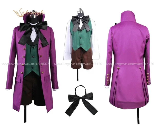 

Kisstyle Fashion Black Butler II 2 Alois Trancy Uniform Clothing Cosplay Costume, Any Size