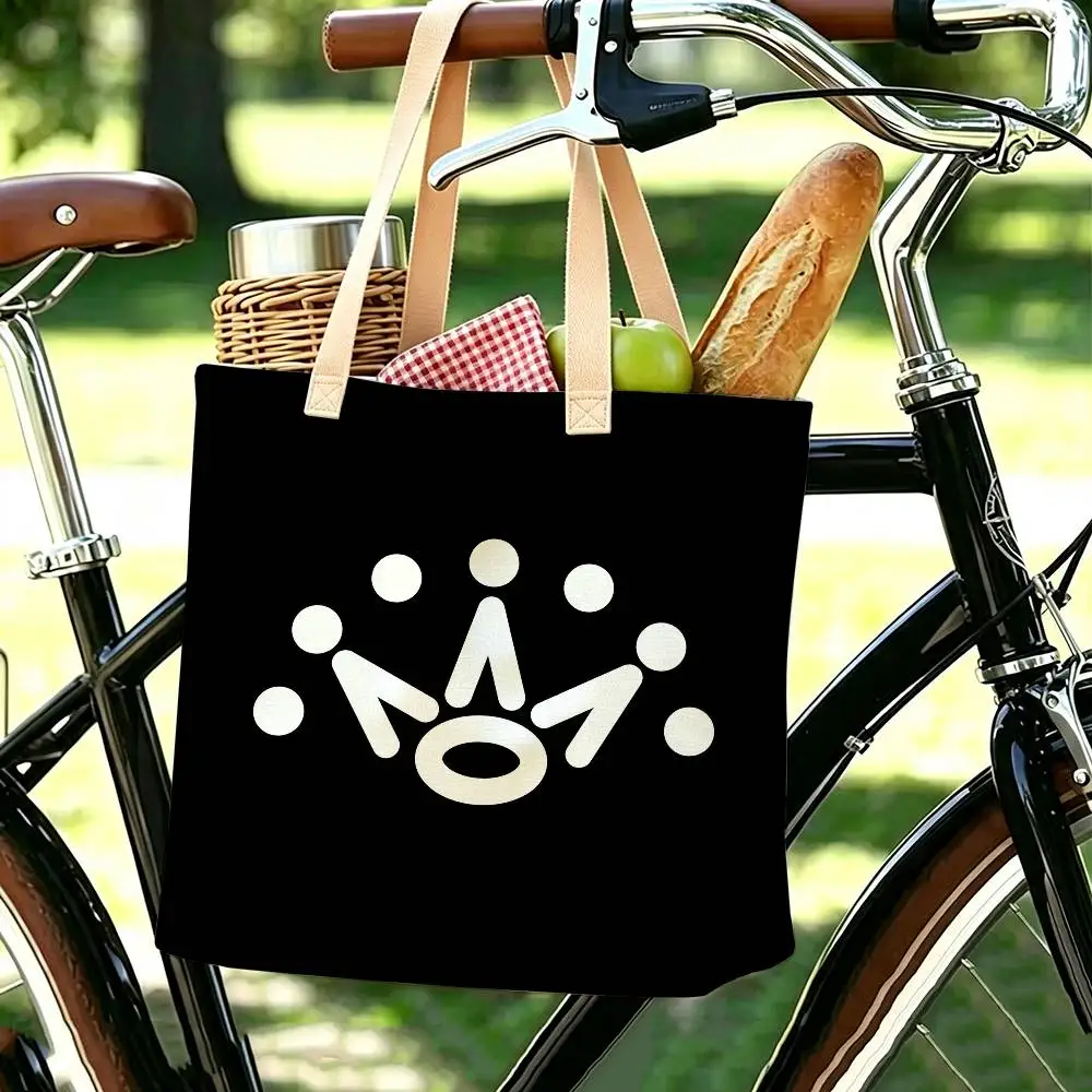Marke S-Scotty C-Cameron Logo Mode Damen Baumwolle Polyester Tragetasche Große Kapazität Geschenke Reißverschluss Für den täglichen Einkauf – Detail 14