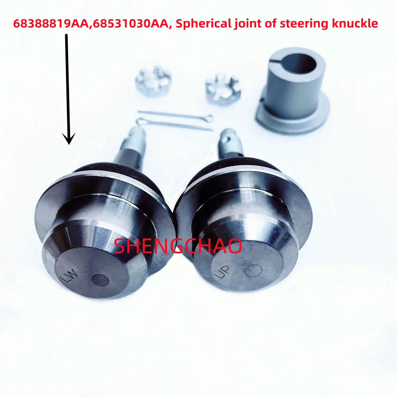WAP02 Steering Ball Joint Kit, 68388819AA, 68531030AB, Suitable For: Wrangler JL, Gladiator JT, 2018-2025