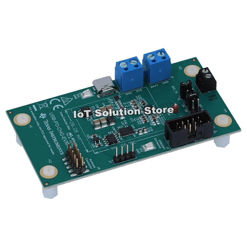 USB-PD-CHG-EVM-01 Integrated USB Type-C Power Delivery (PD) and charging reference design for 2-4 cell batteries EVM