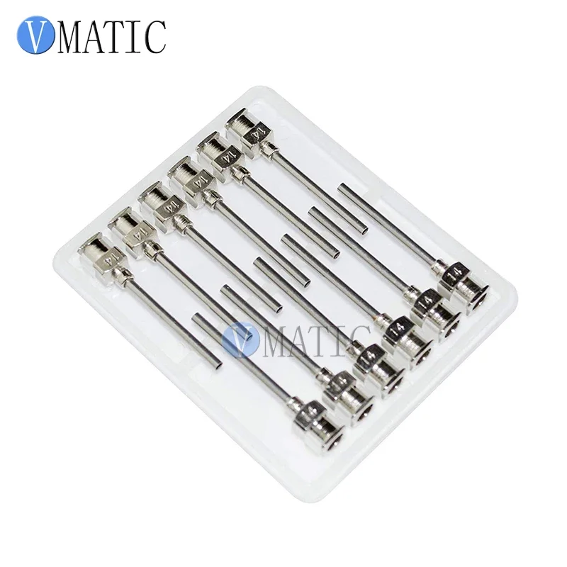 Free Shipping 12Pcs 1 Inch Tip Length 14G Metal Tips