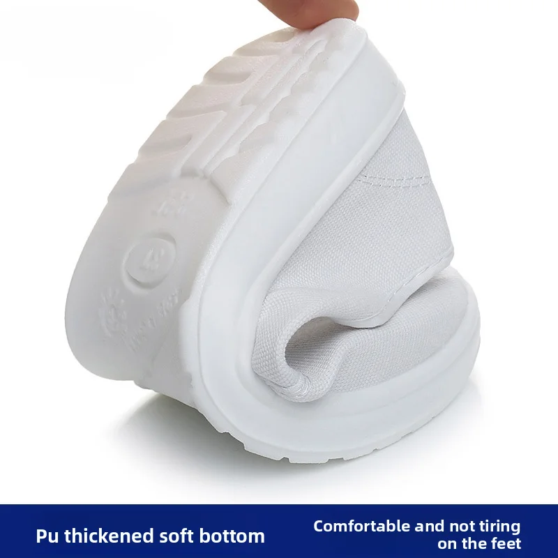 Sapatos antiestáticos sapatos de trabalho proteção do trabalho sapatos de segurança homens e mulheres laboratório livre de poeira sapatos de lona