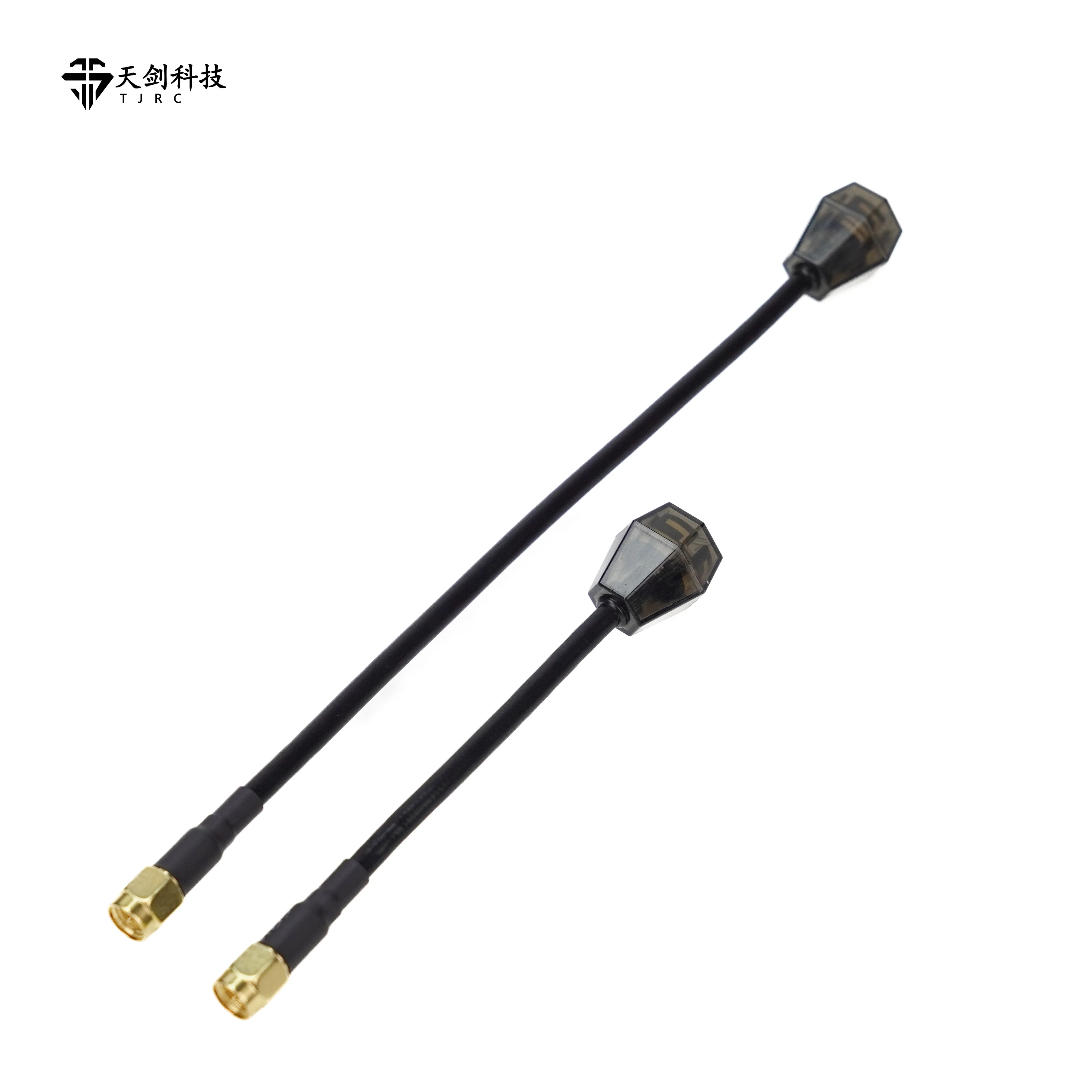 Antena TJRC FPV 5.8G LHCP 100mm 180mm SMA z adapterem UFL O4 PRO do transmisji dalekiego zasięgu z dronami FPV