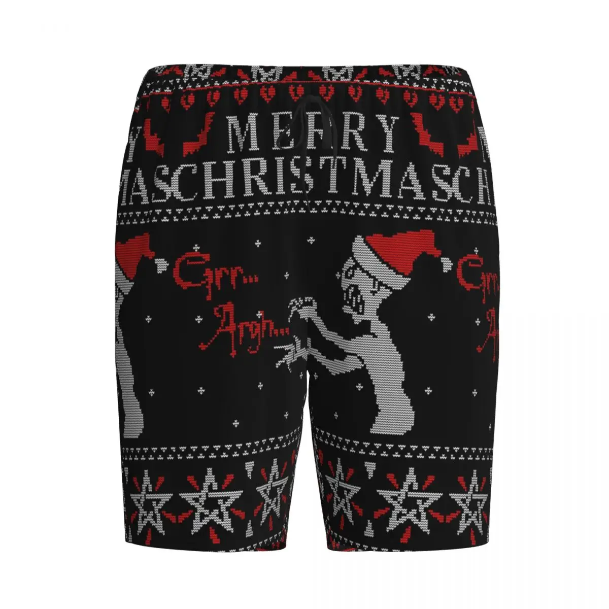 

Мужские пижамные шорты/брюки для сна и отдыха с принтом «Баффи - истребительница вампиров» в стиле рождественского уродливого свитера