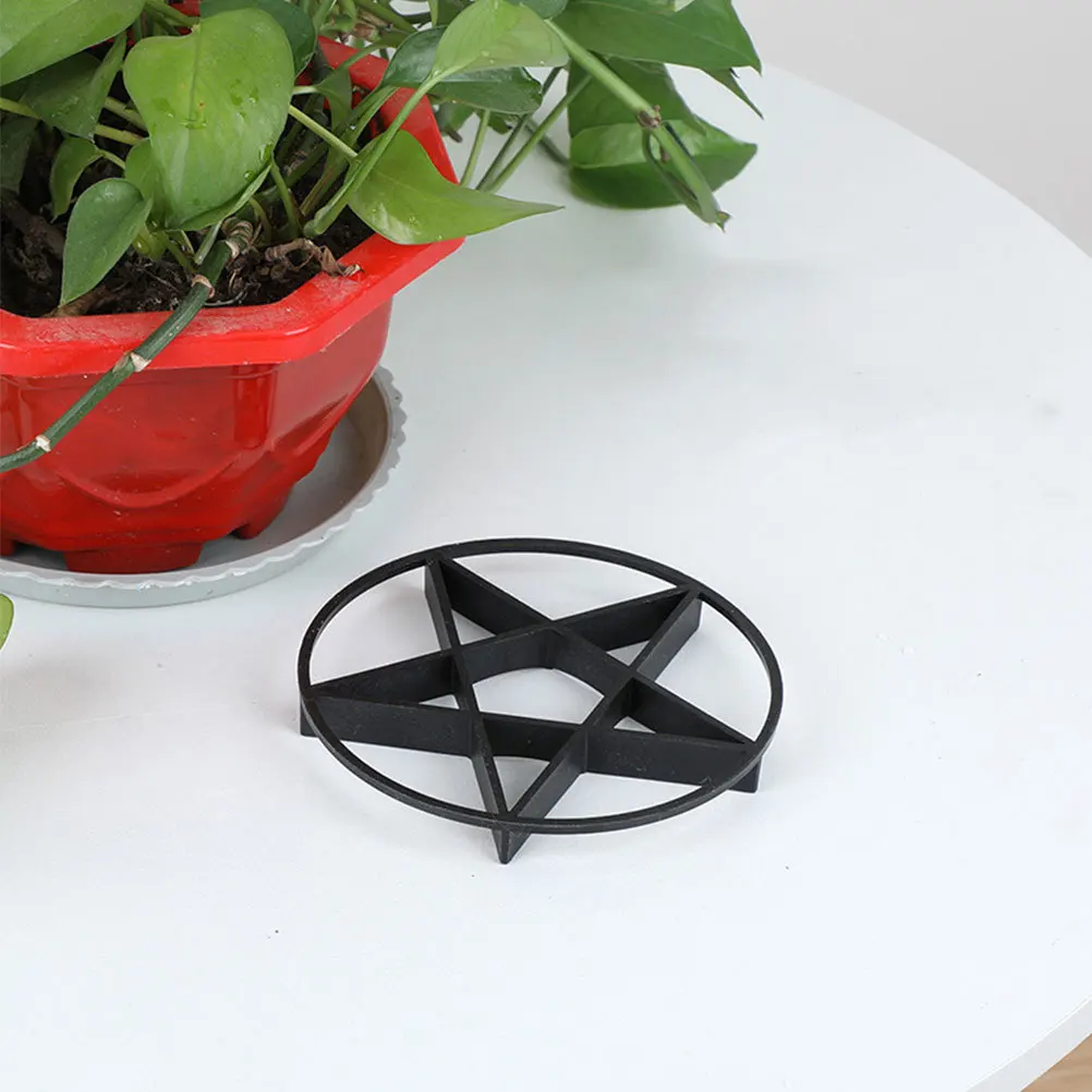 10 قطعة قاعدة النبات تصميم مجوف الصرف التهوية حامل أوعية الزهور بونساي أسفل وسادة النبات الناهض داخلي في الهواء الطلق حديقة #6