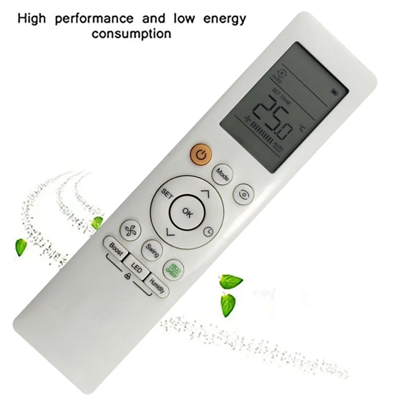 Télécommande de climatisation pour climatiseur Midea, télécommande de remplacement RG10L1(C2HS)/BGEF