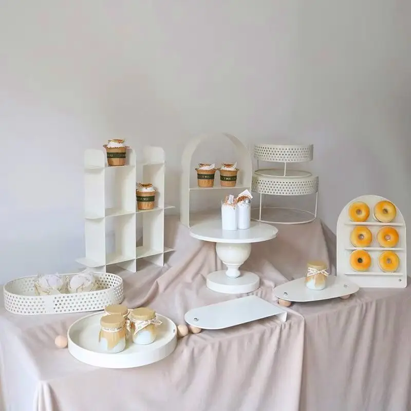 

Wedding Macarons Cake Stand Luxury Bakery Design Nordic Cake Stand Living Room Aesthetic Handicrafts Moule Gateau Home Products