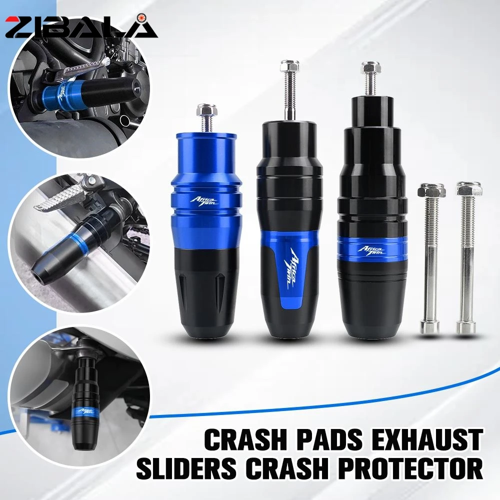 

Motorcycle Exhaust Slider Crash Pads Falling Protection Frame Slider For Honda Africa Twin CRF1100L CRF 1100L Adventure Sports