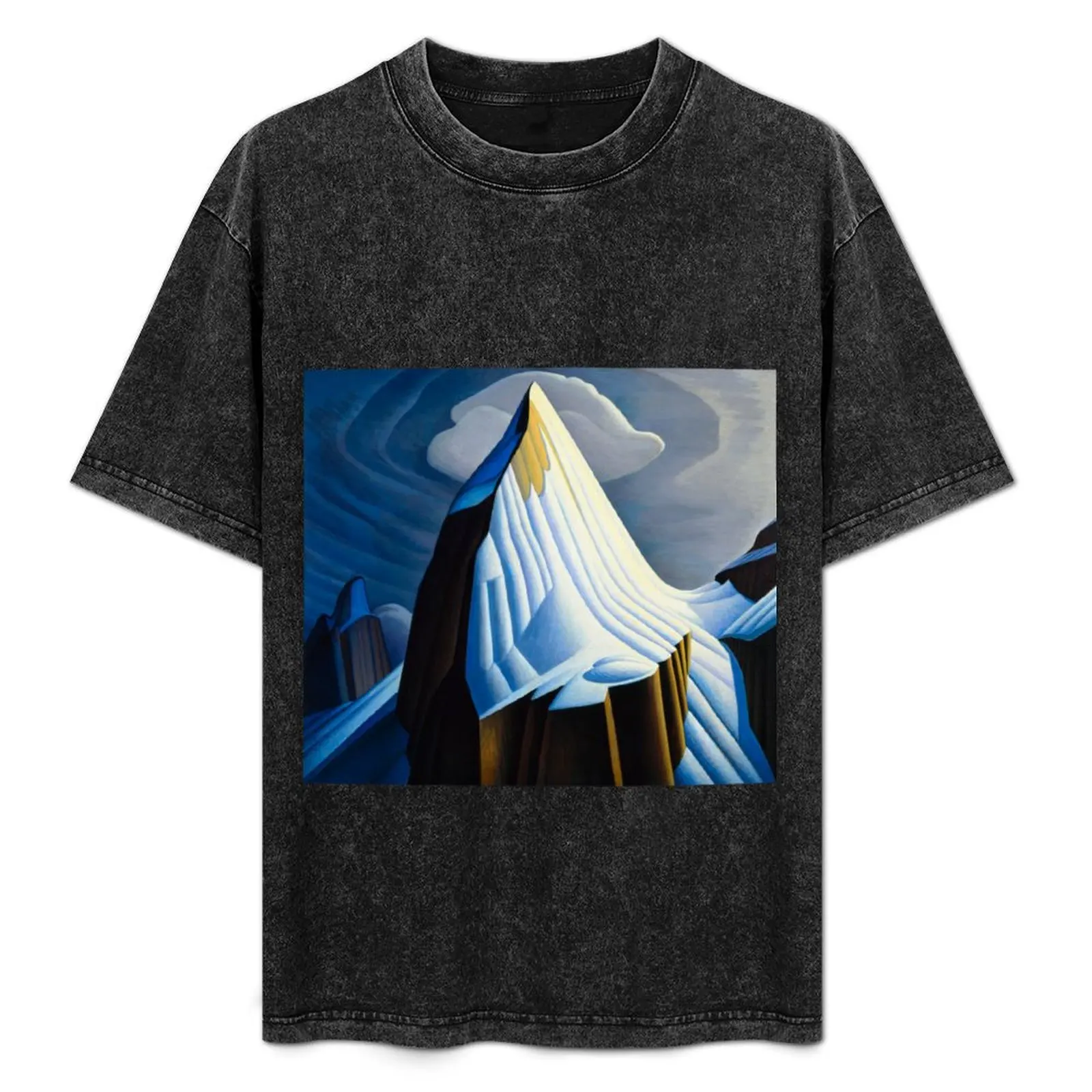 

Lawren Harris - Mount Lefroy T-Shirt vintage clothes graphic tee shirt boys animal print funny t shirts men