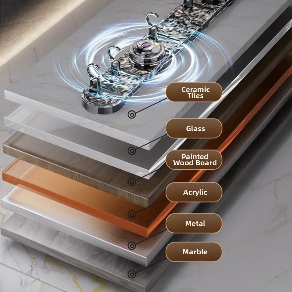 

Вращающийся складной крючок на присоске, многофункциональный, экономящий место, настенный, нескользящий, для полотенец, для хранения на кухне