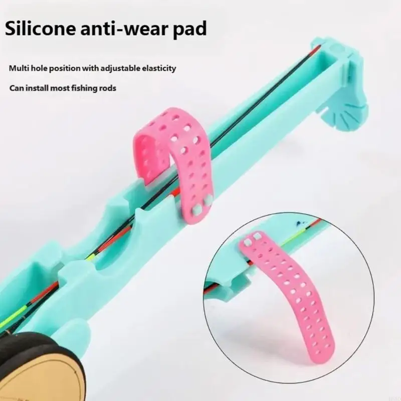 Coiling Clip Plate Fishing Line Rod Spool Management Tool Fishing Coiling Plate 