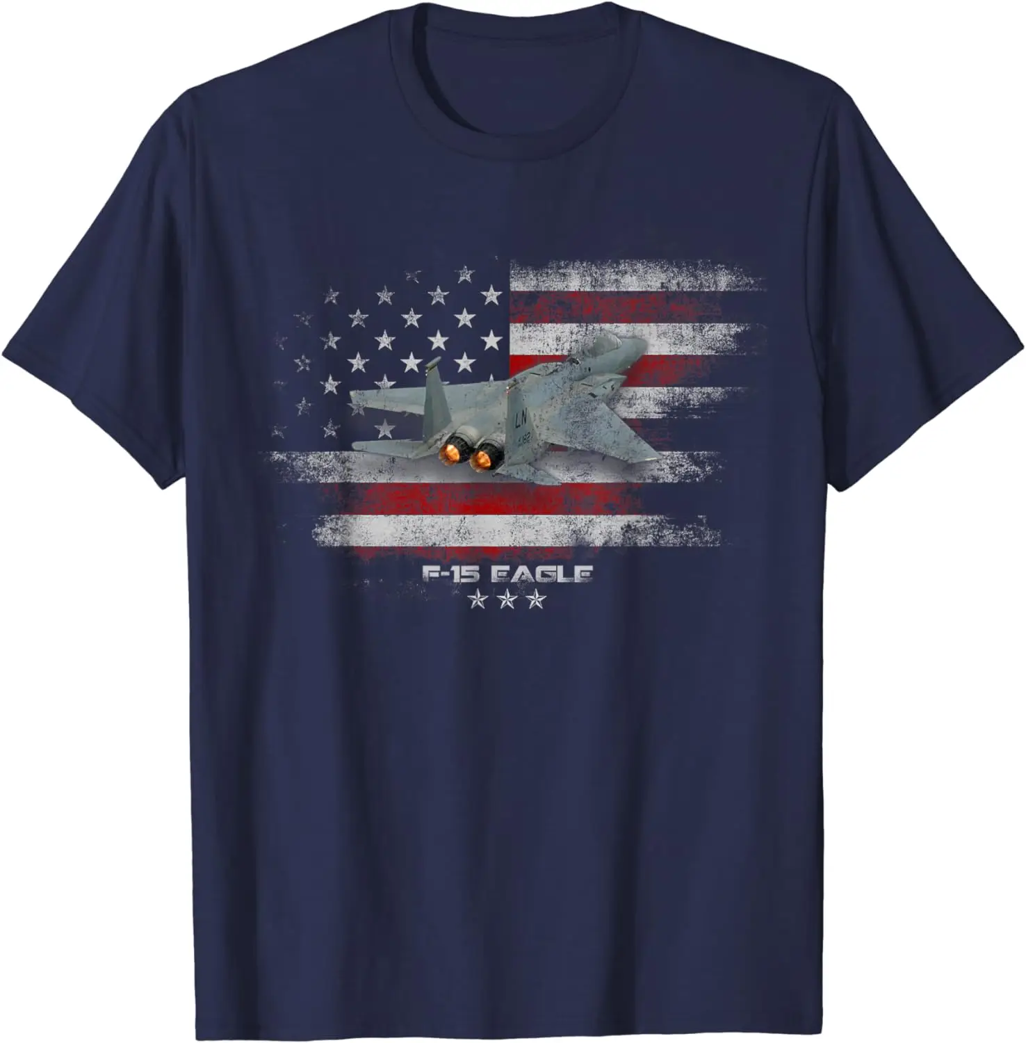F15 Eagle Air Force Fighter Jet Military Aircraft US Men T-Shirt Short Sleeve Casual Cotton O-Neck T Shirt