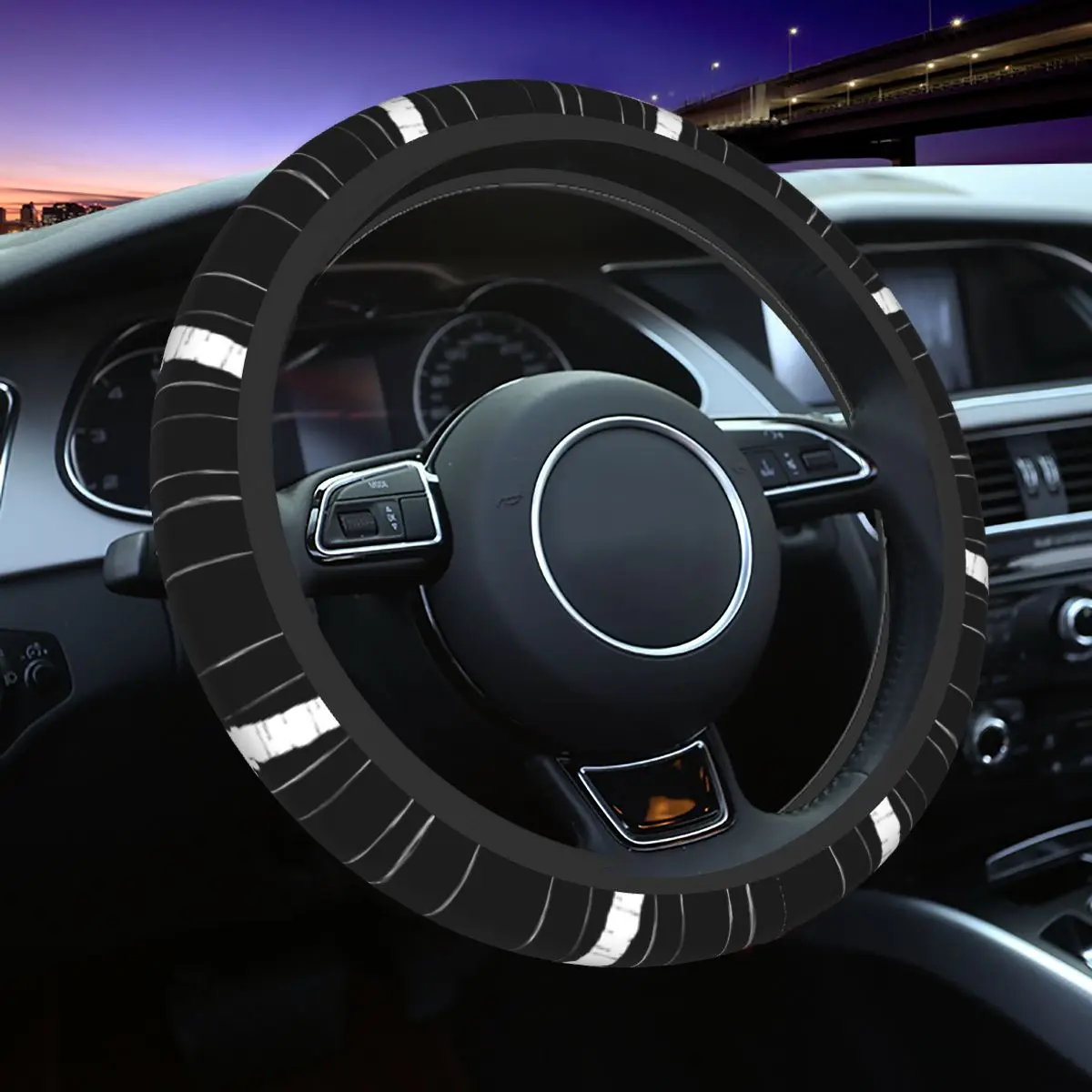 

Death Stranding перевернутый чехол на руль автомобиля 38 см мягкий защитный чехол на руль модный автомобильный Стайлинг автомобильные аксессуары