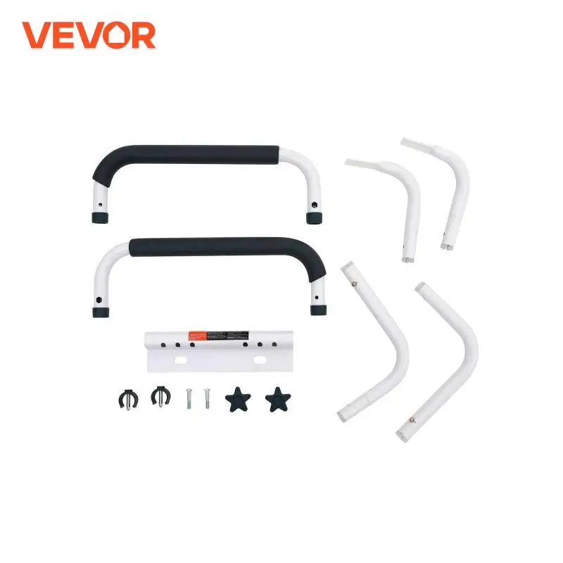 VEVOR Toilet Safety Rail 300LBS Capacity Toilet Seat Frame Adjustable Width Fit Most Toilets, Easy Installation Toilet Handles