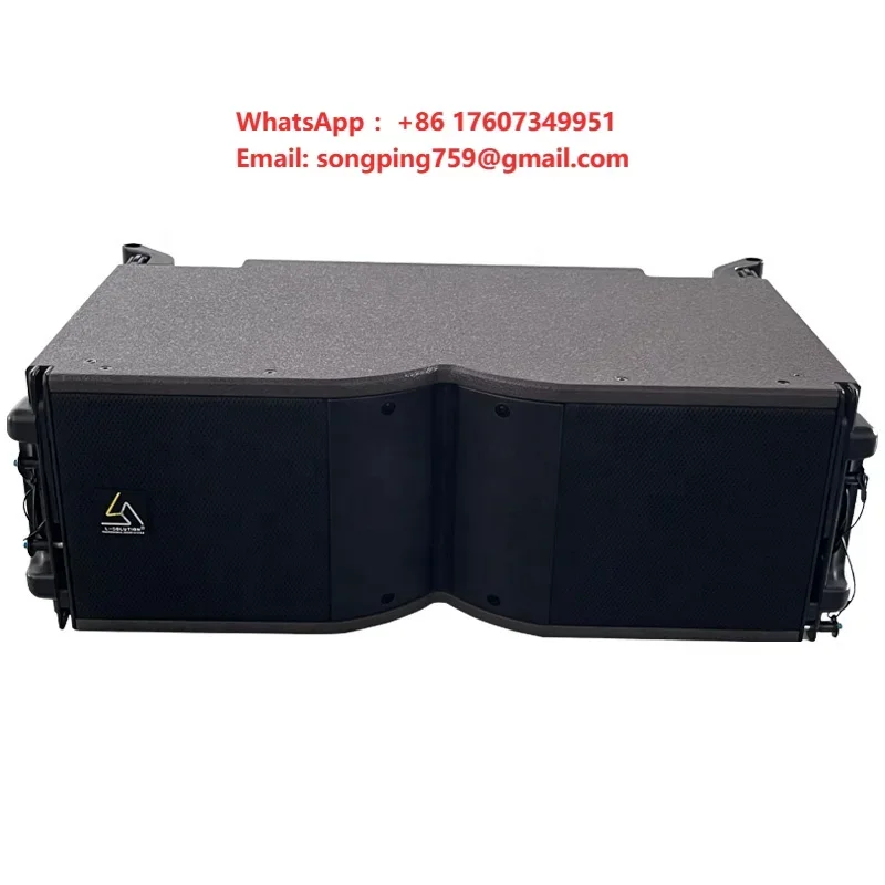 K210 Professional Sound System Dual 10 Inch Line Array Cabinet Speakers Factory Direct in China