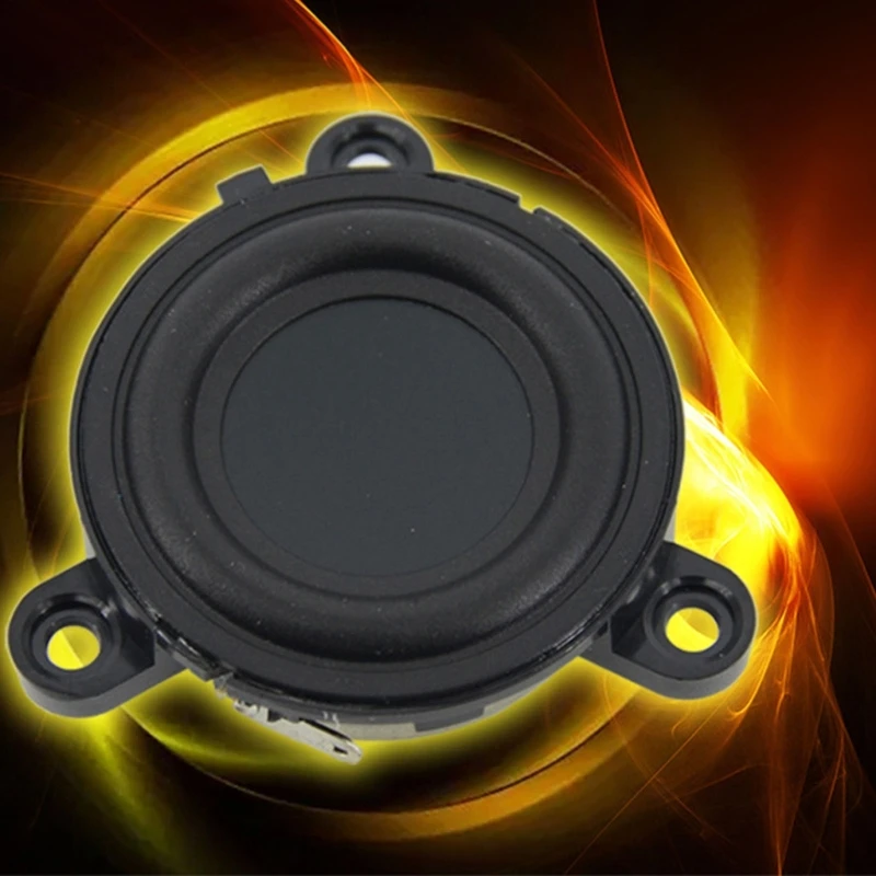 Midrange Speaker Hifi 1.75inch 40mm 60W 3.2Ohm Speaker Midrange Home Speaker Rubber Side DIY Sound System Replacement 95AF