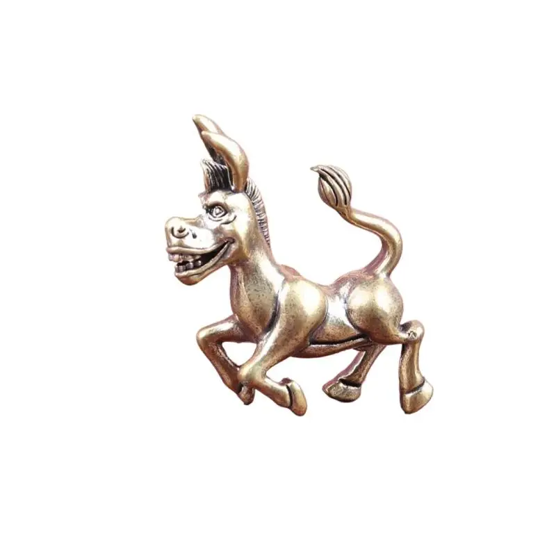 Donkey Cross-Border Brass Ornaments Desktop Decoration Accessories Bronze Statue Crafts Desktop