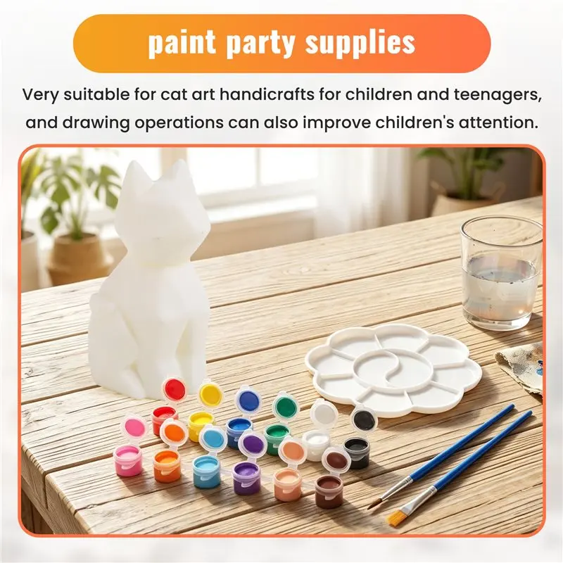 Diy Cat Crafts Night Light Painting Kit Arts And Crafts Suitable For Art Supplies Birthday Gifts