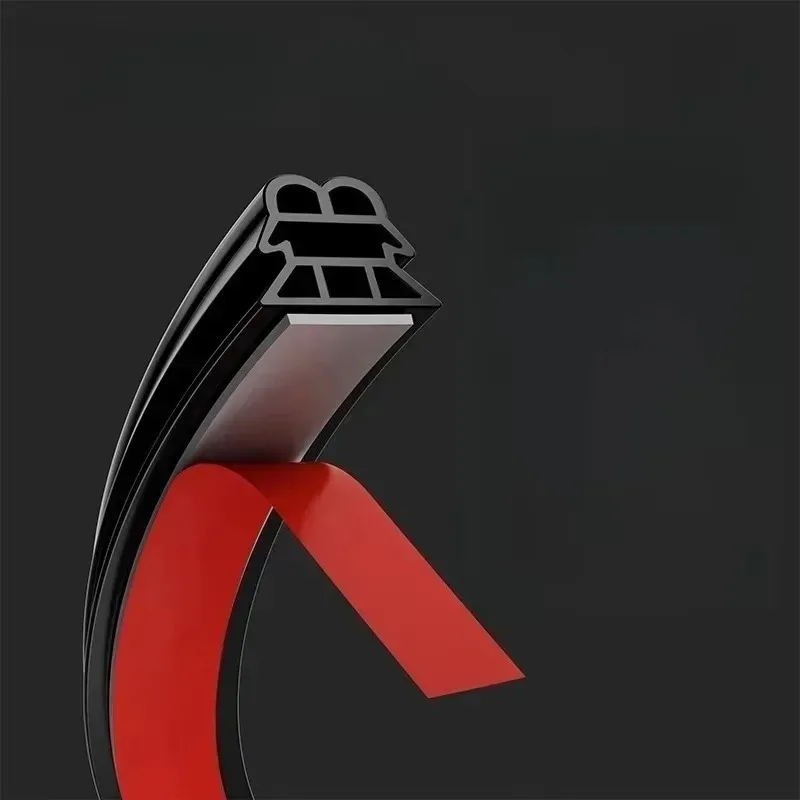 شعبية 5 متر سيارة 3-Layer عزل الصوت السير الوقائي شرائط مطاطية اكسسوارات السيارات شرائط عزل الباب جودة عالية