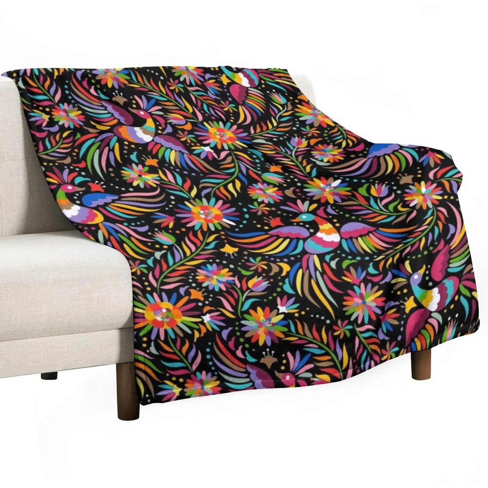 

Mexican black pattern Throw Blanket Thin Stuffeds Sofa Blankets