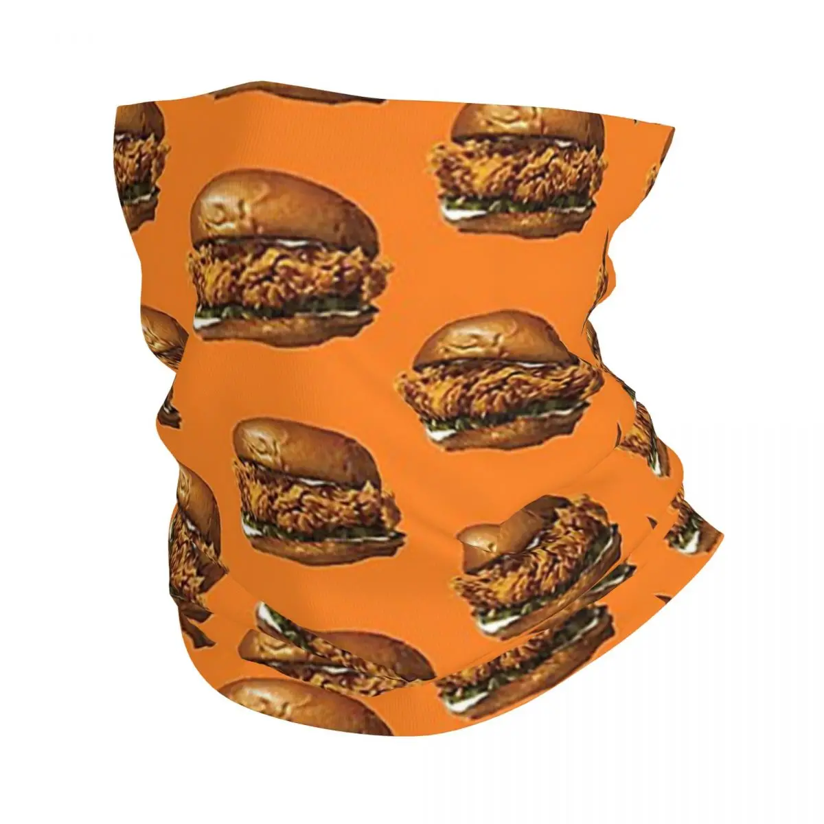 Popeyes Chicken Sandwich Bandana Neck Cover Printed Face Scarf Warm FaceMask Running Unisex Adult Windproof