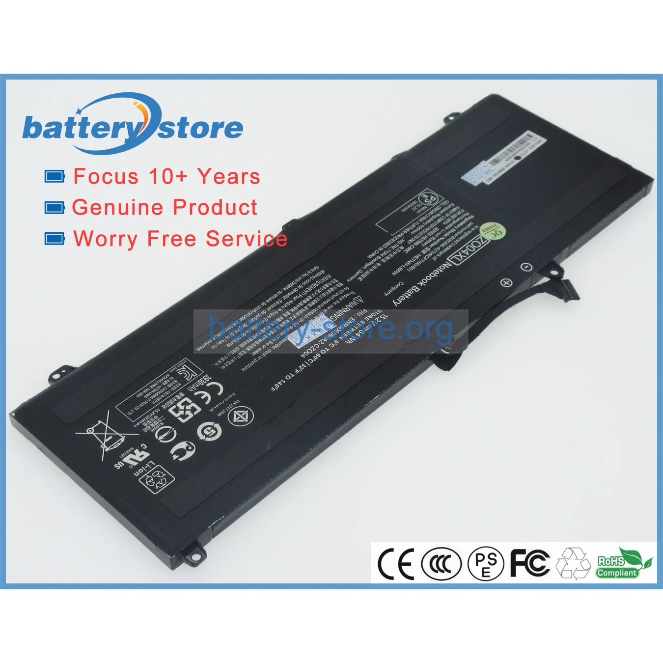 

Оригинальные аккумуляторы для ноутбуков HSTNN-C88C,808396-421,HSTNN-LB6W, 4ICP7/60/80,808450-002,B076PJ4S25,808396-721,15.2 в