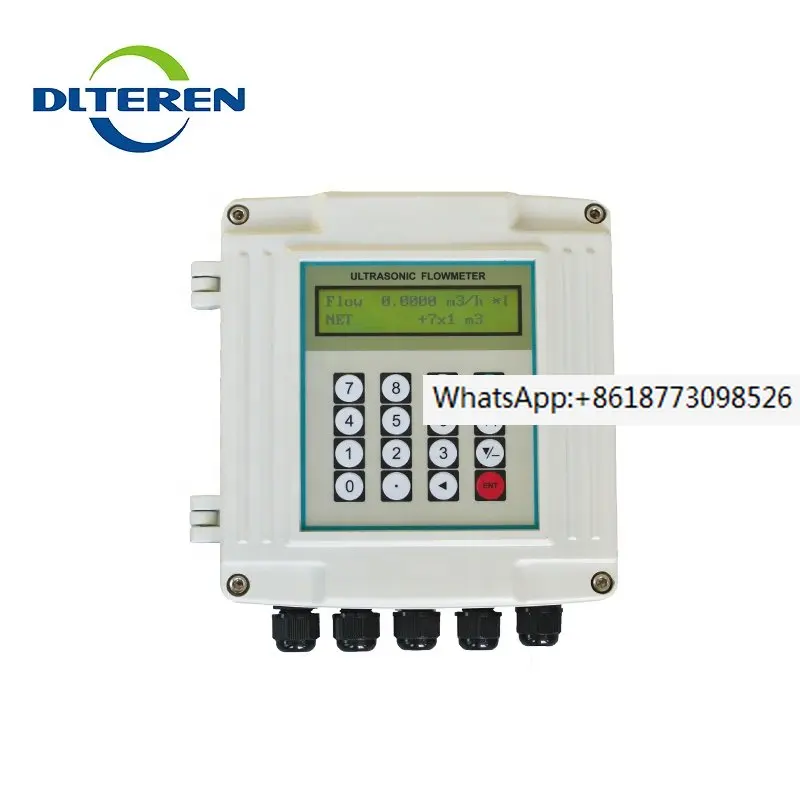 Digital wall mount heat water flow meter