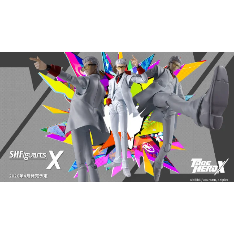

Original Bandai S.H.Figuarts X TO BE HERO X Figure Action Model Anime Collectible Toys Gift