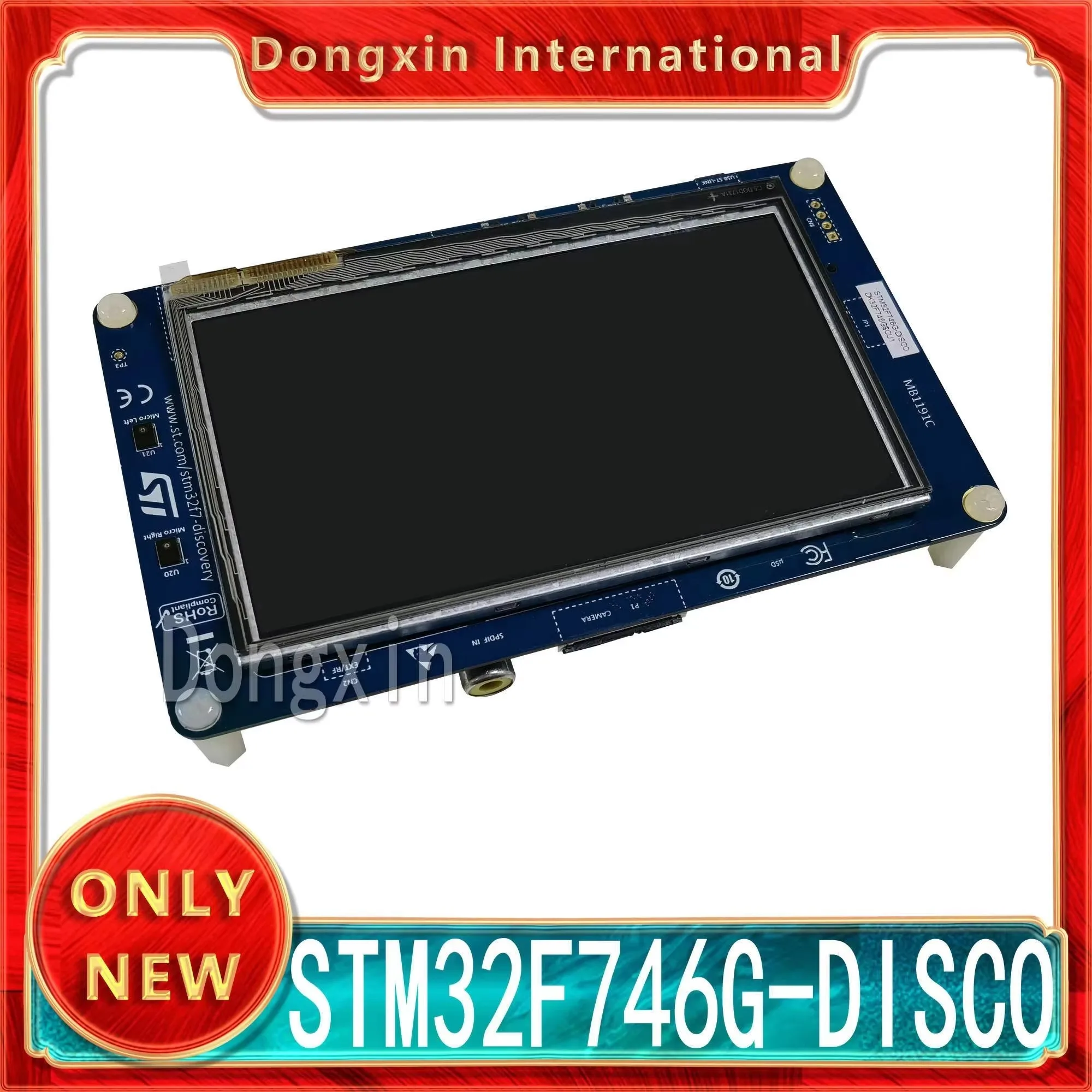 

ST STM32F746G-DISCO compatible ARDUINOSTM32F746NGH6 MCU development board original genuine product Spot